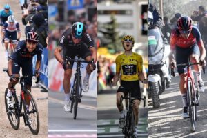 Kolaž elitnih pobjednika Tour de Francea iz timova Sky i Ineos, dokaz uspješnosti znanstveno utemeljene sportske prehrane.